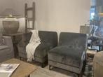 SHOWMODEL! Mooie landelijk strakke fauteuils "Julia" van Boc, Huis en Inrichting, Fauteuils, 75 tot 100 cm, Stof, 75 tot 100 cm