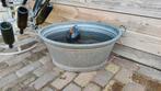 Zinken teil / vijver, Tuin en Terras, Bloembakken en Plantenbakken, Ophalen, Gebruikt, Overige vormen, 60 tot 100 cm