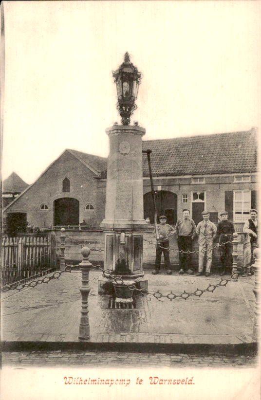 Warnsveld - Wilhelminapomp, Verzamelen, Ansichtkaarten | Nederland, Ongelopen, Gelderland, Voor 1920, Ophalen of Verzenden