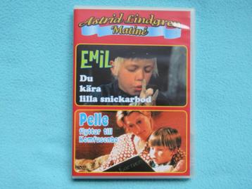 Zweedse DVD: Astrid Lindgren Matiné, 2 films, Emil + Pelle beschikbaar voor biedingen