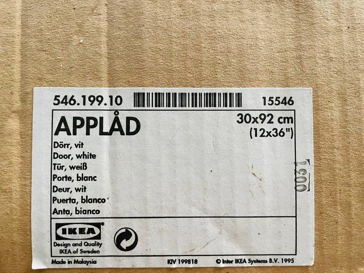 Gratis Applad Ikea keukendeur 30x92, Huis en Inrichting, Keuken | Keukenelementen, Zo goed als nieuw, Minder dan 100 cm, 50 tot 100 cm