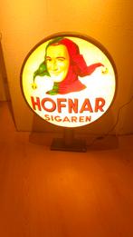 Vintage Hofnar sigaren lichtbak, Verzamelen, Ophalen of Verzenden, Gebruikt, Lichtbak of (neon) lamp