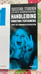 handleiding voor tentamens auditing, Brenda Westra, Nieuw, Ophalen of Verzenden, Management