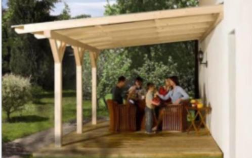 Terras overkapping 430 x 275 nog nooit opgebouwd, Tuin en Terras, Zwembad-toebehoren, Nieuw, Ophalen of Verzenden