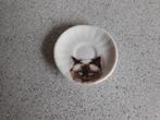 Bord 7 cm. Bone China Kattenkopje Made in England, Huis en Inrichting, Keuken | Servies, Ophalen of Verzenden, Zo goed als nieuw
