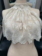 Antieke Kanten Jabot bijzonder mooi, 36 cm, Antiek en Kunst, Antiek | Kleding en Accessoires, Ophalen of Verzenden