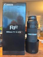 Canon RF800 f11 IS STM met zonnekap, Audio, Tv en Foto, Fotografie | Lenzen en Objectieven, Verzenden, Zo goed als nieuw, Telelens