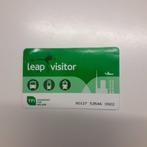 Dublin Leapcard / Ierland / Visitor card bus tram trein 2022, Ophalen of Verzenden, Gebruikt, Bus of Metro, Overige typen