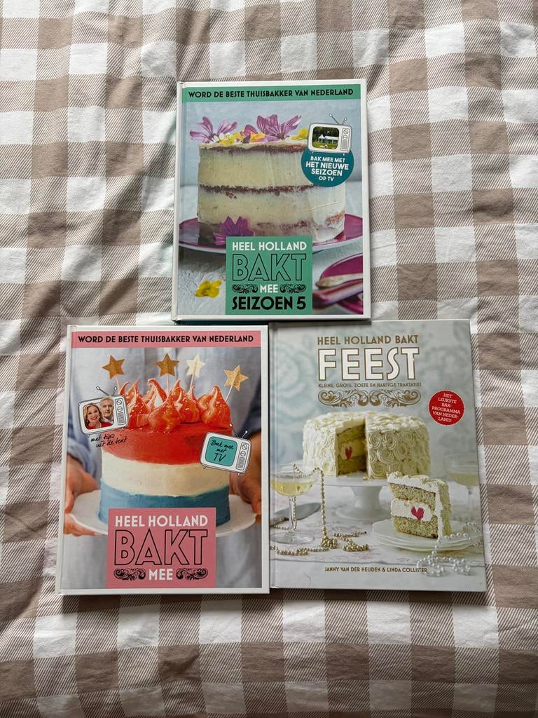 Heel Holland Bakt Boeken Collectie, Boeken, Ophalen of Verzenden, Gelezen, Nederland en België, Taart, Gebak en Desserts