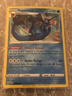 Vaporeon SWSH072 Holo Promo, Ophalen of Verzenden, Nieuw, Losse kaart