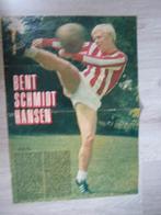 Poster. Bent Schmidt.Hansen. PSV, Ophalen of Verzenden, Zo goed als nieuw, PSV, Poster, Plaatje of Sticker
