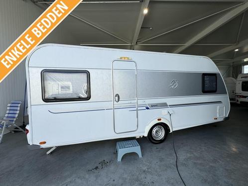 Knaus Sport 500 FU / mover / voortent, Caravans en Kamperen, Caravans, Bedrijf, tot en met 4, 1000 - 1250 kg, Rondzit, Knaus, Frans bed