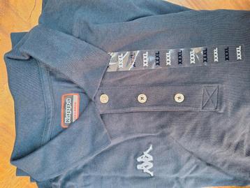 Kappa poloshirt regular fit XXXL grijs nieuw uit winkel beschikbaar voor biedingen