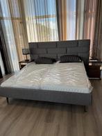 180x200 Bed €450,- incl. Matras + nachtkastjes, Ophalen of Verzenden, 180 cm, 200 cm, Hout