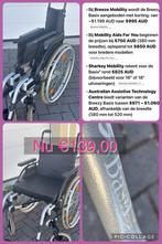 Inklapbare Rolstoel Breezy Basix perfecte conditie zie fotos, Breezy, Zo goed als nieuw, Breezy Basix, Nederland