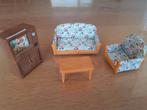 Sylvanian families woonkamer set, Ophalen of Verzenden, Zo goed als nieuw, Poppenhuis