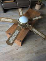 Grote plafondventilator met lamp, Ophalen, Gebruikt, Plafondventilator