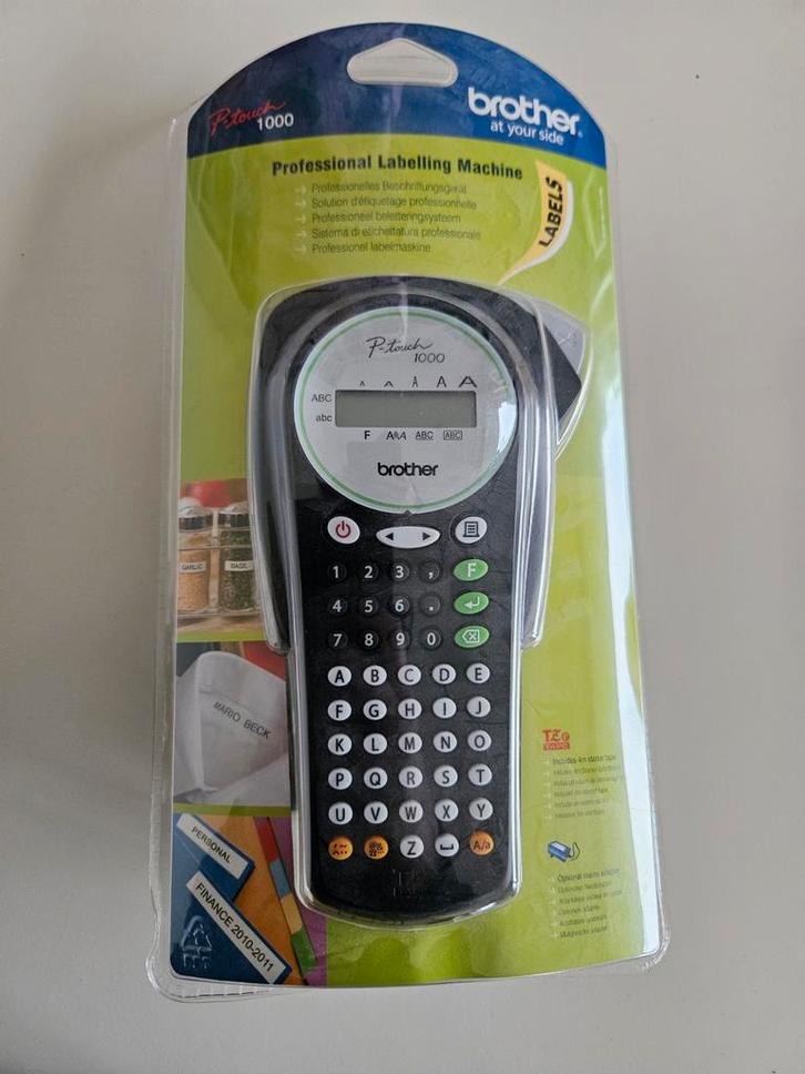 Brother P-Touch 1000 Labelwriter - Nieuw!, Computers en Software, Labelprinters, Nieuw, Etiket, Tape-label, Ophalen of Verzenden