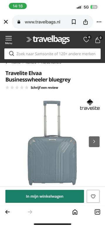 Traveling werk koffer  beschikbaar voor biedingen