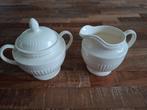 Wedgwood Edme melk en suikerkan - puntgaaf!, Overige typen, Ophalen of Verzenden, Zo goed als nieuw, Wedgwood