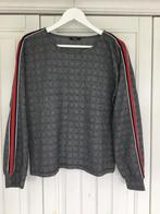 Leuke top grijs geruit met strepen op de mouwen Only maat M, Maat 38/40 (M), Only, Ophalen of Verzenden, Lange mouw