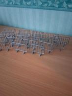 20 st metalen afzet hekken van 8 cm  samen 1 tientje, Overige merken, Gelijkstroom of Wisselstroom, Brug, Tunnel of Gebouw, Nieuw