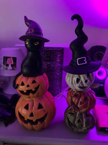Spannende Halloween Pompoenheks met LED- verlichting | Nieuw beschikbaar voor biedingen