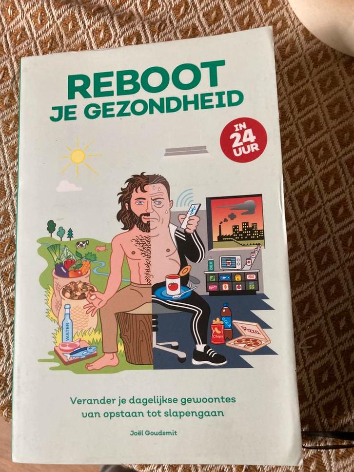 Joël Goudsmit - Reboot je gezondheid in 24 uur, Boeken, Gezondheid, Dieet en Voeding, Gelezen, Dieet en Voeding, Ophalen of Verzenden