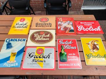 Grolsch Reclame Borden - Origineel beschikbaar voor biedingen