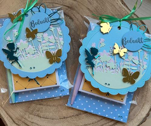 Handgemaakte traktaties/ bedankjes/ cadeautjes, Hobby en Vrije tijd, Kaarten | Zelfgemaakt, Nieuw, Overige thema's, Ophalen of Verzenden