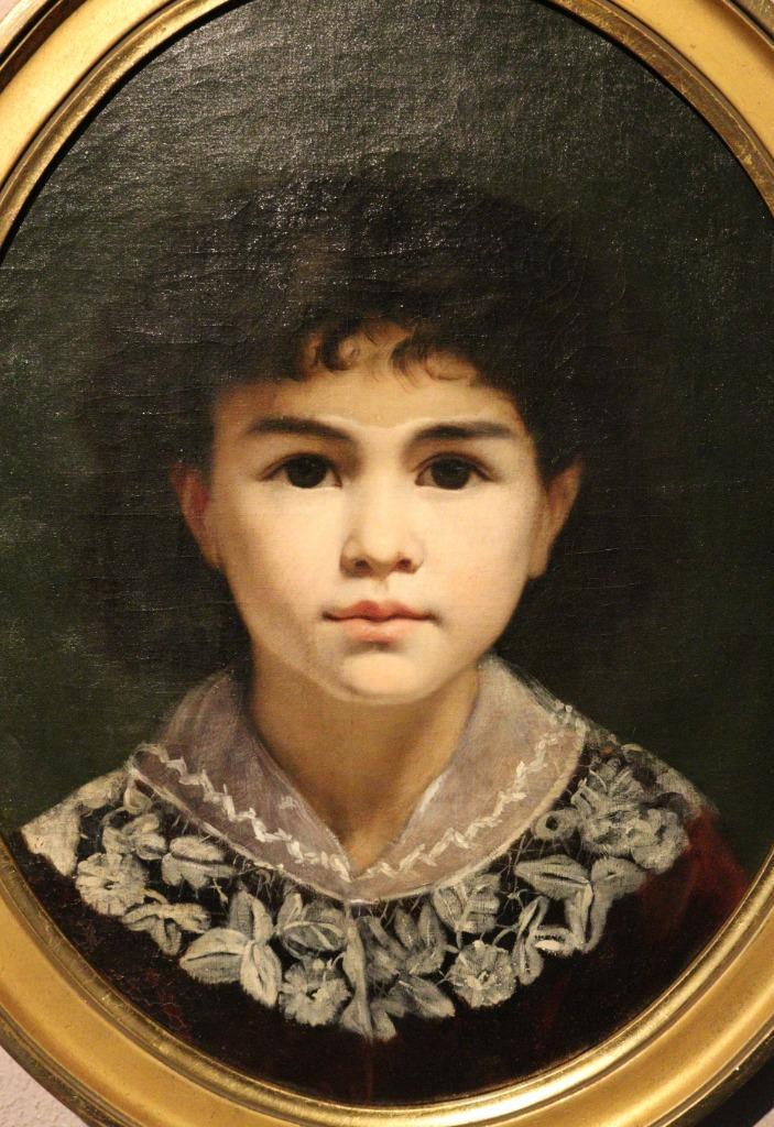 Olieverfportret van een jongen, Antiek en Kunst, Kunst | Schilderijen | Klassiek, Verzenden