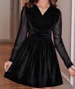 Feestelijke kerstjurk of galajurk maat 12-13 jaar, Zwart, Ophalen of Verzenden, Zo goed als nieuw, SHEIN