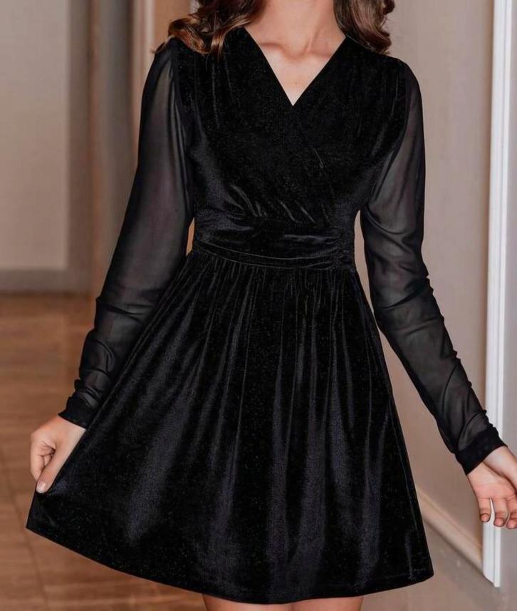 Feestelijke kerstjurk of galajurk maat 12-13 jaar, Kleding | Dames, Jurken, Zo goed als nieuw, Maat 34 (XS) of kleiner, Zwart