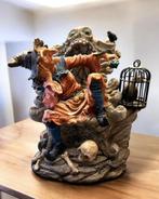 Een decoratief beeldje van hars dat een heks voorstelt., Ophalen of Verzenden, Gebruikt, Fantasy