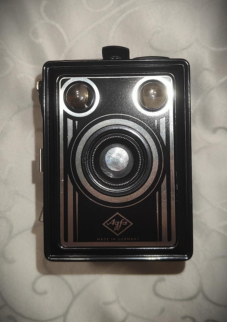 Agfa box 45, Audio, Tv en Foto, Fotocamera's Analoog, Zo goed als nieuw, Compact, Overige Merken, Ophalen of Verzenden
