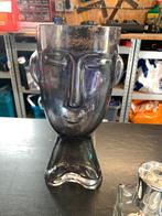 Lotje rommel markt spullen, Huis en Inrichting, Woonaccessoires | Vazen, Ophalen of Verzenden, Gebruikt, Glas, Minder dan 50 cm