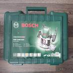 Bosch POF 1400 ACE bovenfrees in kunststof koffer, Doe-het-zelf en Verbouw, Gebruikt, Ophalen of Verzenden, Bovenfrees, Bosch