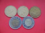 Lot Canada setje munten 1 en 2 Dollar 1988 t/m 2012., Setje, Verzenden, Noord-Amerika