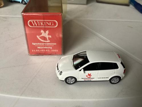 Wiking VW polo 4deurs messemodel Neurenberg 2002, Hobby en Vrije tijd, Modelauto's | 1:87, Nieuw, Auto, Wiking, Ophalen of Verzenden