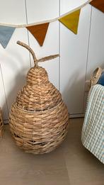Mand Peer, Huis en Inrichting, Woonaccessoires | Schalen en Manden, Ophalen, Gebruikt, Rond, Riet