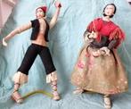 2 vintage Spaanse poppen -Klumpe Doll ?, Ophalen of Verzenden