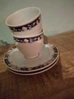 Vintage kopjes en schotels, Ophalen