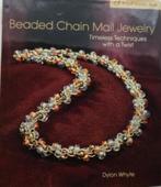 Boek Beaded Chain Mail Jewelry Ketting armband weven beads, Ophalen of Verzenden, Zo goed als nieuw, Overige typen