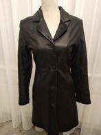 leer jas dames maat s, Kleding | Dames, Ophalen of Verzenden, Gedragen, Maat 36 (S), Zwart