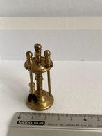 Metalen miniatuur haardset, Verzenden, Poppenhuis