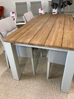 Tuintafel beige 180 x90 met 4 stoelen, Tuin en Terras, Ophalen, 4 zitplaatsen, Tuinset, Eettafel