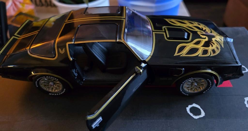 Pontiac Firebird T/A 1977 Greenlight 1:18, Ophalen of Verzenden, Nieuw, Auto, Overige merken
