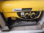 Eurom GE 2500 Benzine Generator – 2,2 kVA Stroomaggregaat.
Z, Ophalen, Dieselolie
