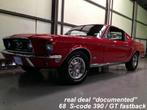 Ford Mustang Fastback 1968 S-code GT 390 V8, Auto's, Oldtimers, Achterwielaandrijving, Zwart, Handgeschakeld, Particulier