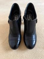 TOD’s laarsjes dames zwart leer maat 39 als nieuw, Zwart, Lage of Enkellaarzen, Ophalen of Verzenden, Zo goed als nieuw